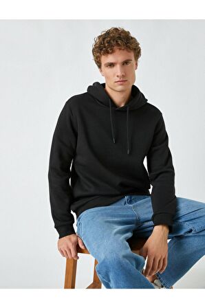 Koton Basic Kapşonlu Sweatshirt