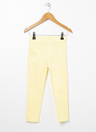 Koton Normal Kalıp Sarı Kız Çocuk Pantolon - 2Ykg47555Ow