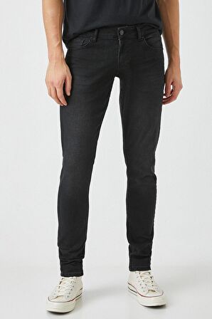 Erkek Super Skinny Fit Kot Pantolon - Justin Jean