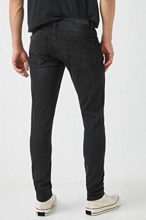 Erkek Super Skinny Fit Kot Pantolon - Justin Jean