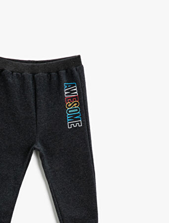 Baskılı Jogger Eşofman Altı