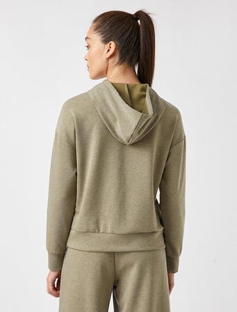 Kapüşonlu Spor Sweatshirt