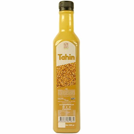 Yöresel Tahin - 500 Gr. 1. Kalite (Yüksek Aroma) Yerli Susamlardan Üretilmiştir.