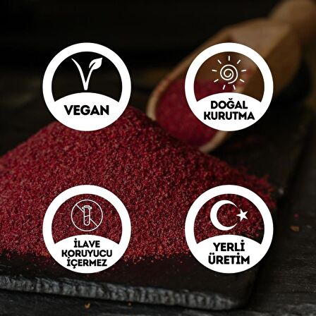 Yeni Mahsül Öğütülmüş Sumak - 100 Gr. 1. Kalite (Baharat - Yüksek Aroma)