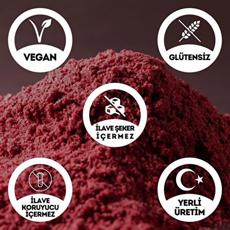 Glutensiz Pancar Tozu - 100 Gr. (Yüksek Aroma - Renk Verici - Katkı Koruyucu İçermez)