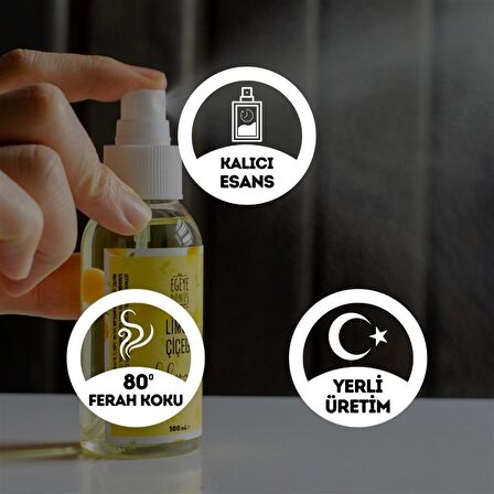 Egeye Dönüş Limon Çiçeği 80 Derece Pet Şişe 100 ml Kolonya