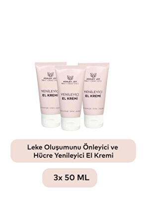 Ashley Joy Yenileyici El Kremi x3 Avantajlı Set