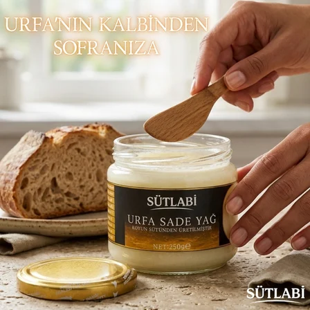 Sade Yağ (Ghee) 250 Gr Üçlü Paket | %99,5 Saf Koyun Sütü Yağı - Renklendiricisiz, Katkısız, Laktozsuz, Kazeinsiz Saf Altın Yağ