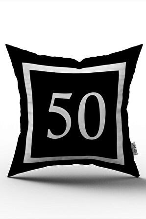 Rakamlı Dijital Baskı Kırlent Kılıfı 50