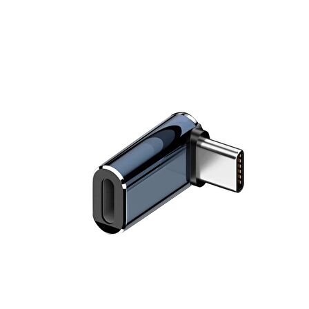 LivX 35W Type C to Lightning iPhone 15 Max Pro Plus Yuva Çevirici Hızlı Şarj Aktarımı OTG Dönüştürücü Koyu Mavi OTGTM-Y