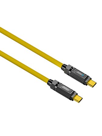 LivX Screw Type C to Type C 140W Hızlı Şarj 8K@60Hz Görüntü Aktarımı PD3.1 20Gbps Veri Transferi 2 Metre Kablo SCR-01