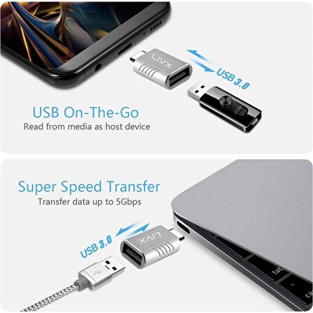 Livx USB 3.0 To Type-C Çevirici Dönüştürücü OTG Adaptör OTGMD