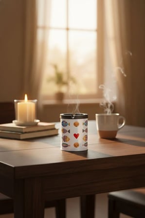 Desenli 2 Adet Metal Kül Tablası | Ev | Araç Kül Tablası | 200 ml | Kokusuz Küllük