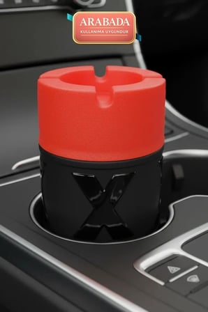 2 Adet X Cam Kokusuz Küllük | Koku Hapseden Kapaklı | Rüzgar Önleyici Kapaklı | Araç ve Ev Kullanımına Uygun | Turuncu | 210 ML