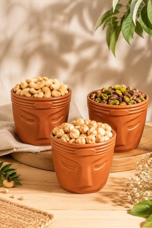 3 Parça Dekoratif Kase Takımı | Çerezlik & Atıştırmalık Sunum Kasesi | BPA Free | Gıda Temasına Uygun