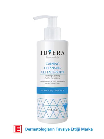 JUVERA  Nemlendirici Yüz ve Vücut Temizleme Jeli - Calming Cleansing Gel 200 ml