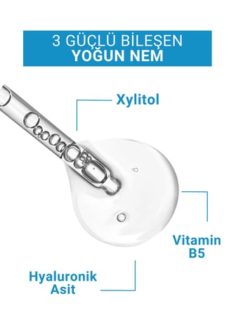 JUVERA  Hyaluronik Asit Serum Vita B5 - Yoğun Nemlendirici ve Cilt Güçlendirici Serum - B5 Hyalura 30 ml