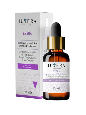 Juvera Eyera Aydınlatıcı, Kırışıklık Karşıtı Göz Çevresi Bakım Serumu 30ml