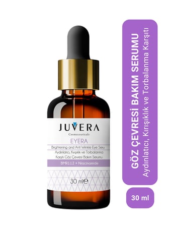 Juvera Eyera Aydınlatıcı, Kırışıklık Karşıtı Göz Çevresi Bakım Serumu 30ml