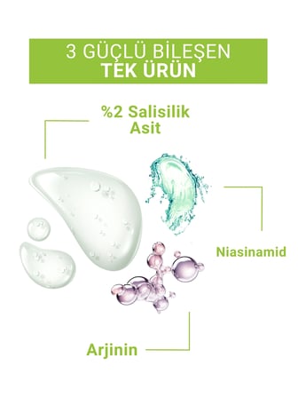 JUVERA  Salisilik Asit Içerikli Siyah Nokta Karşıtı ve Gözenek Sıkılaştırıcı Yenileyici Tonik 200 ml