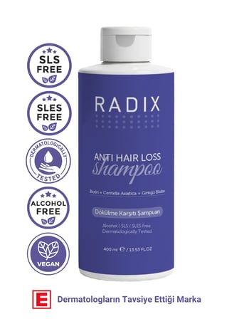 RADIX  Saç Dökülme Karşıtı Şampuan - Anti Hair Loss Shampoo 400 ml