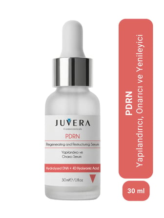 JUVERA  PDRN ve 4D Hyaluronik Asit İçeren Kırışıklık Karşıtı Cilt Yenileyici Serum 30ML
