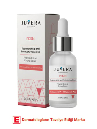 JUVERA  PDRN ve 4D Hyaluronik Asit İçeren Kırışıklık Karşıtı Cilt Yenileyici Serum 30ML