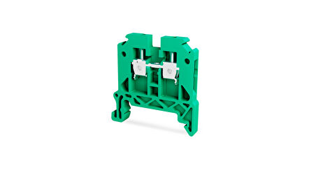 Tbloc TBL 2,5mm Yeşil Vidalı Tek Katlı Klemens 10'lu Paket