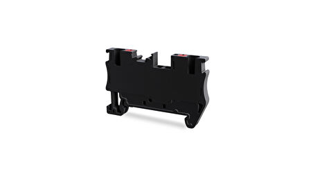 Tbloc PFT 2,5mm Siyah Push-İn Tek Katlı Klemens 10'lu Paket