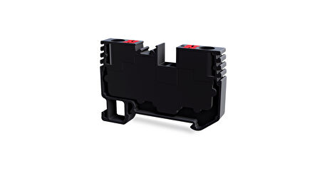 Tbloc PFT 4mm Siyah Push-İn Tek Katlı Klemens 10'lu Paket