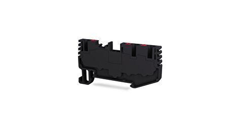 Tbloc PFT 2,5 1X2 Siyah Push-İn 1 Giriş 2 Çıkış Klemens 10'lu Paket