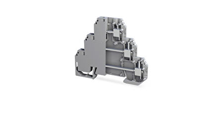 Tbloc TBL 4 3P Gri Vidalı Üç Katlı Klemens 10'lu Paket