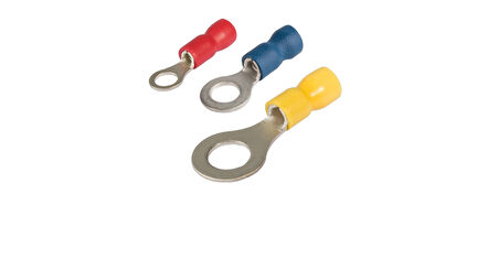 Tbloc IRT 502 1,5-2,5/5,3 Mavi İzoleli Yuvarlak Kablo Pabucu 200'lü Paket