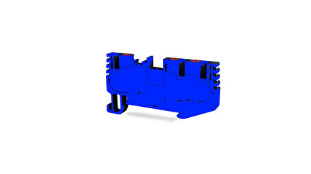 Tbloc PFT 2,5 1X2 Mavi Push-İn 1 Giriş 2 Çıkış Klemens 10'lu Paket