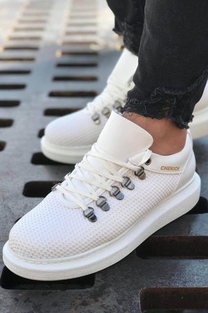 CH021 CBT Favo Erkek Ayakkabı BEYAZ