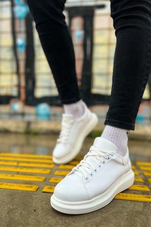 CH254 CBT Pittura Erkek Ayakkabı BEYAZ