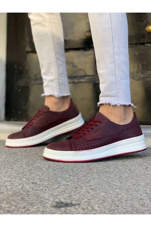 CH043 CBT Cowien Erkek Ayakkabi BORDO