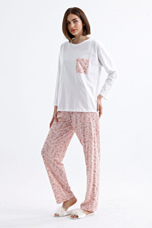 Uzun Kollu Pijama Takımı 17204
