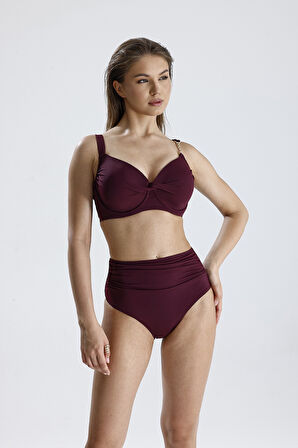 Yüksek Bel Toparlayıcı Bikini Alt