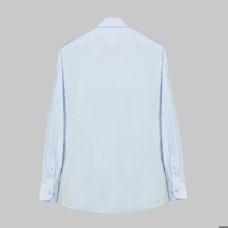 ELVIO UZUN KOL KLASİK AÇIK MAVİ GÖMLEK