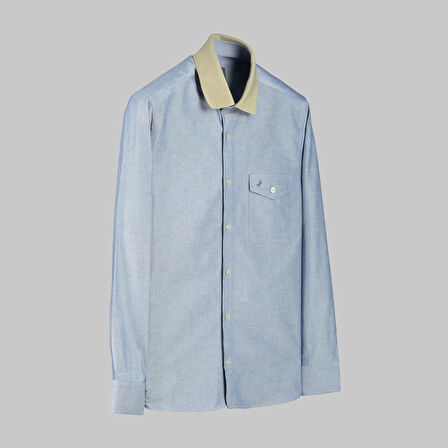 LİONA KOYU MAVİ GÖMLEK