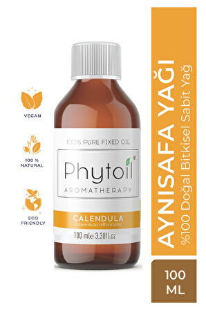 Organik Aynısafa Yağı – Calendula Oil %100 Doğal Bitkisel Sabit Yağ 100 ml