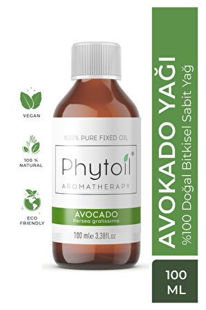 Organik Avokado Yağı – Avocado Oil %100 Doğal Bitkisel Sabit Yağ 100 ml
