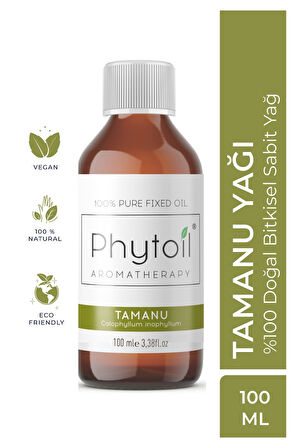 Tamanu Sabit Yağı (Calophyllum inophyllum) %100 Saf ve Doğal Bitkisel Sabit Yağ 100 ml