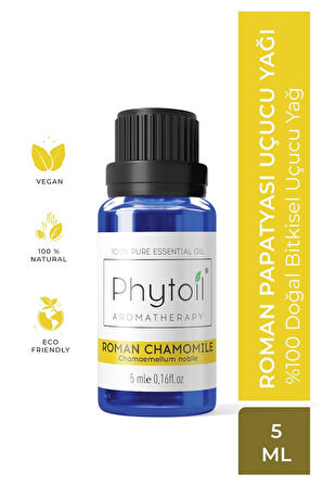 Organik Roman Papatyası Uçucu Yağı – Roman Chamomile %100 Saf ve Doğal Bitkisel Yağ 5 ml