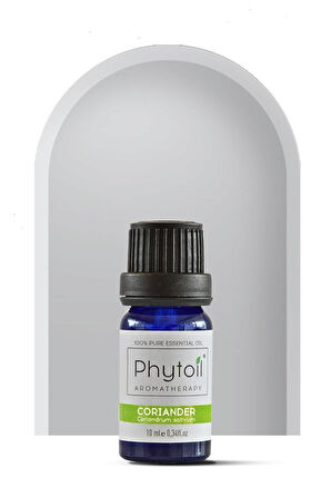 Kişniş Yaprağı Uçucu Yağı (Coriander) – %100 Saf ve Doğal Bitkisel Uçucu Yağ 10 ml