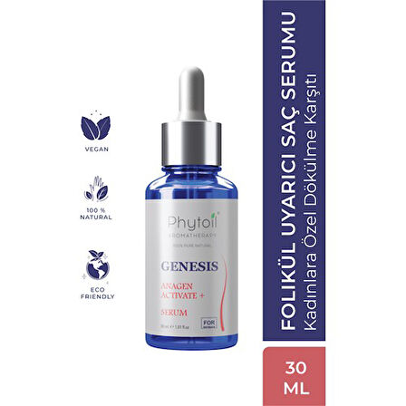 Phytoil Aromaceuticals Genesis Anagen Serum Kadın 30 Ml