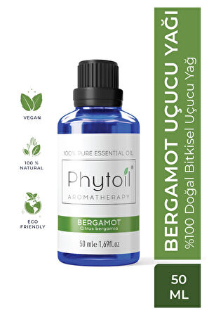 Bergamot Uçucu Yağı (Citrus Bergamia) %100 Saf ve Doğal Bitkisel Uçucu Yağ 50 ml