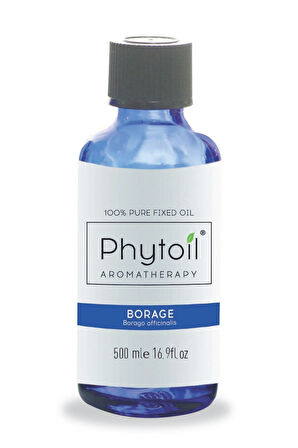 Organik Borage Yağı – Borage Oil %100 Doğal Bitkisel Sabit Yağ 500 ml
