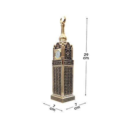 İcma Esmaül Hüsnalı Zemzem Tower Biblo K101 7x29 - GOLD